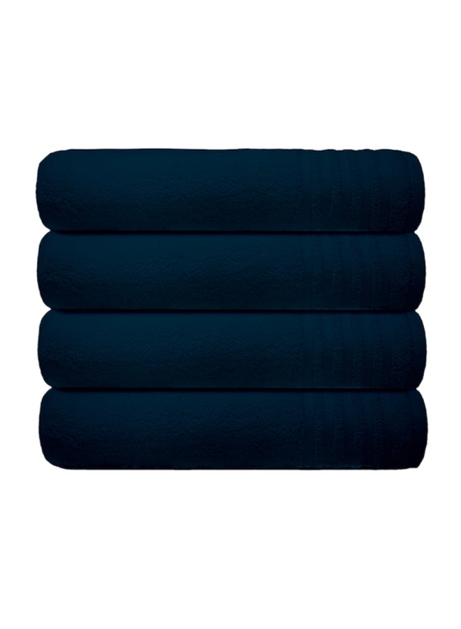 ترايدنت طقم مناشف استحمام ذكية من 4 قطع 100% قطن - Image 1