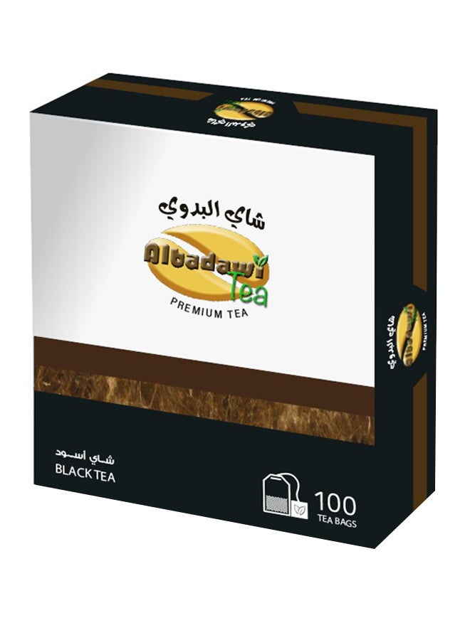علبة شاي أسود من 100 كيس 200جرام
