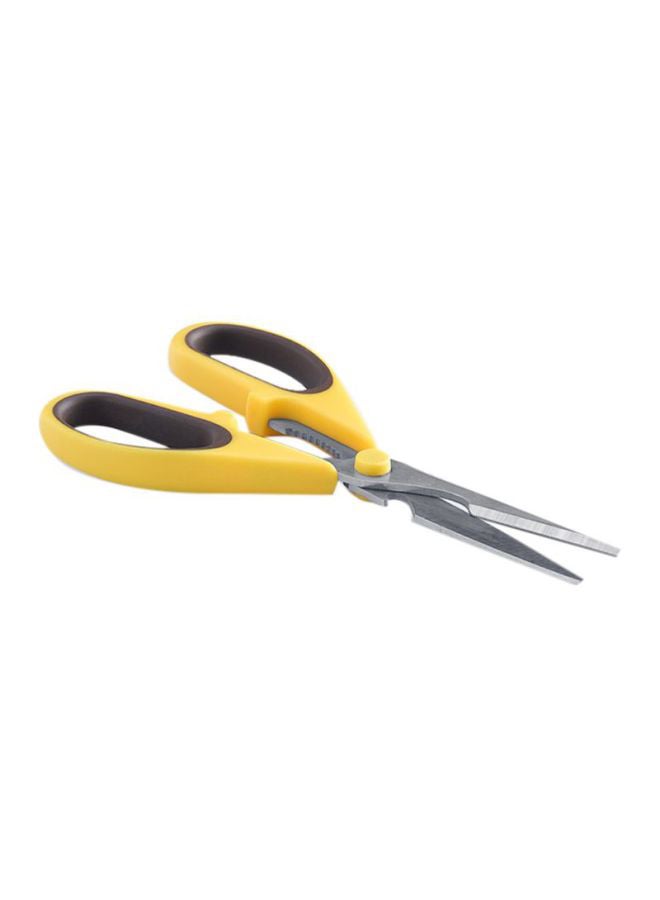 Stainless Steel Scissors Yellow/Silver/Black