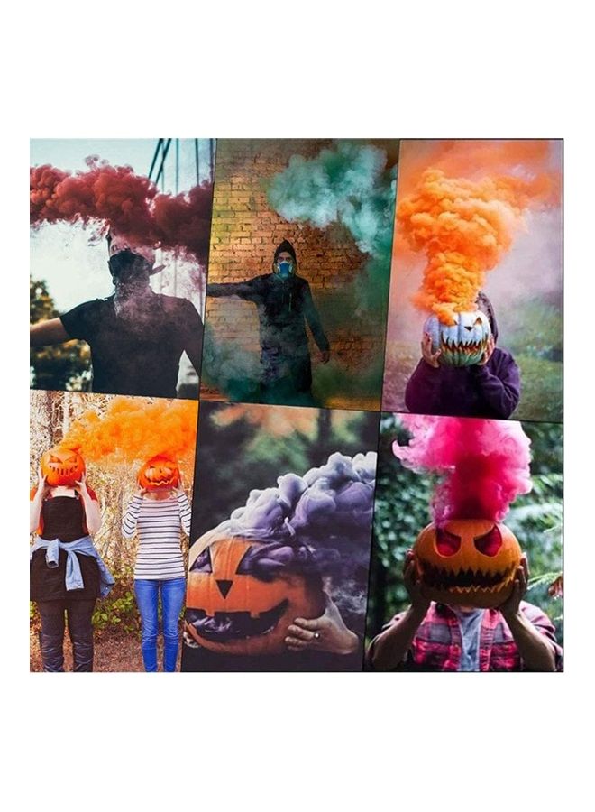 Generic - 6-Piece Colourful Smoke Bomb - Image 1