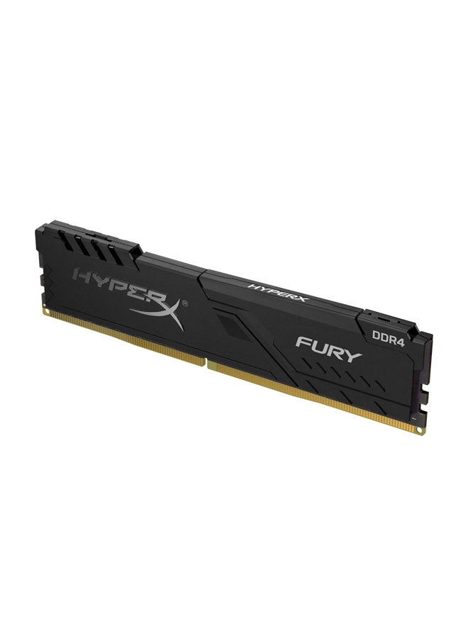 هايبركس - ذاكرة رام DDR4 أحادية سعة 8 جيجابايت بتردد 2400 ميجاهرتز وزمن انتقال 151515 من سلسلة فيوري من كينجستون أسود - Image 1