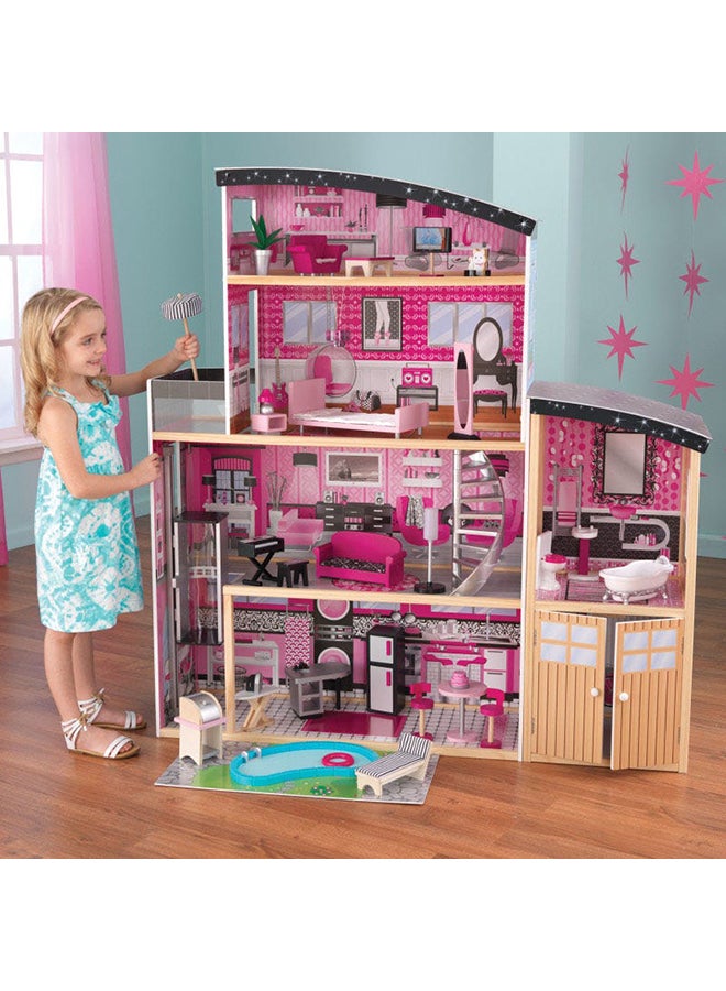KidKraft Sparkle Mansion Doll House - Image 3