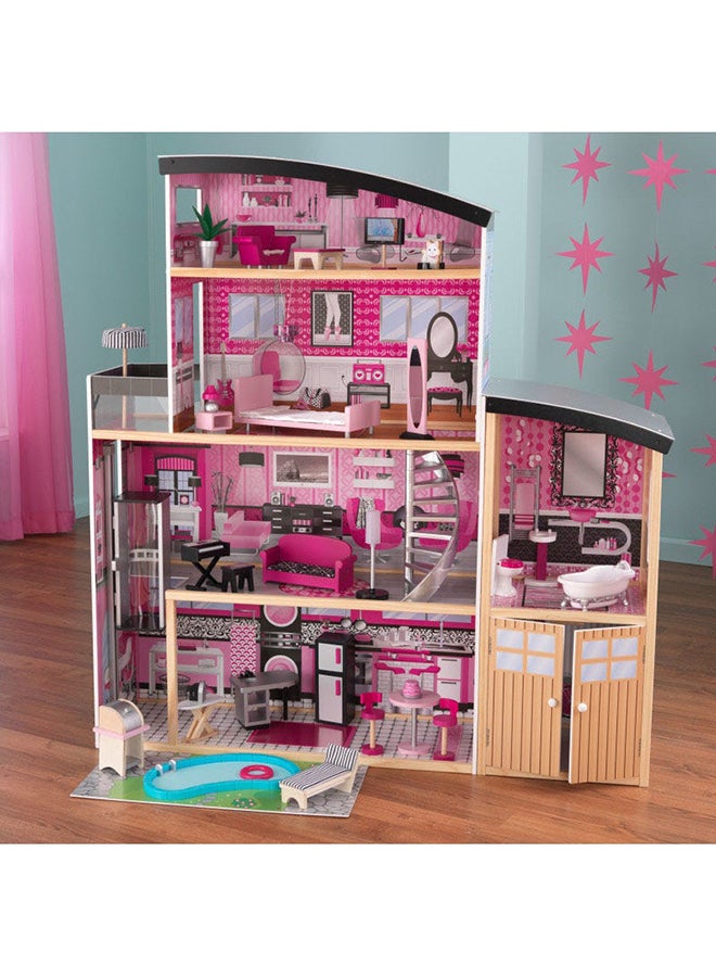 KidKraft Sparkle Mansion Doll House - Image 2