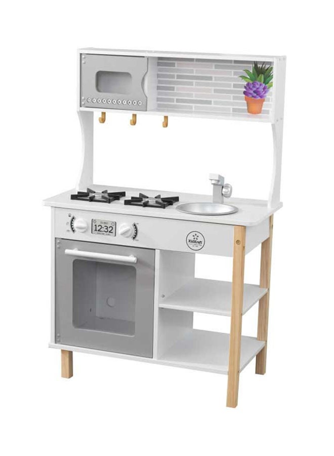 KidKraft 38-Piece All TIme Play Kitchen With Accessories Set 53370  - Image 1