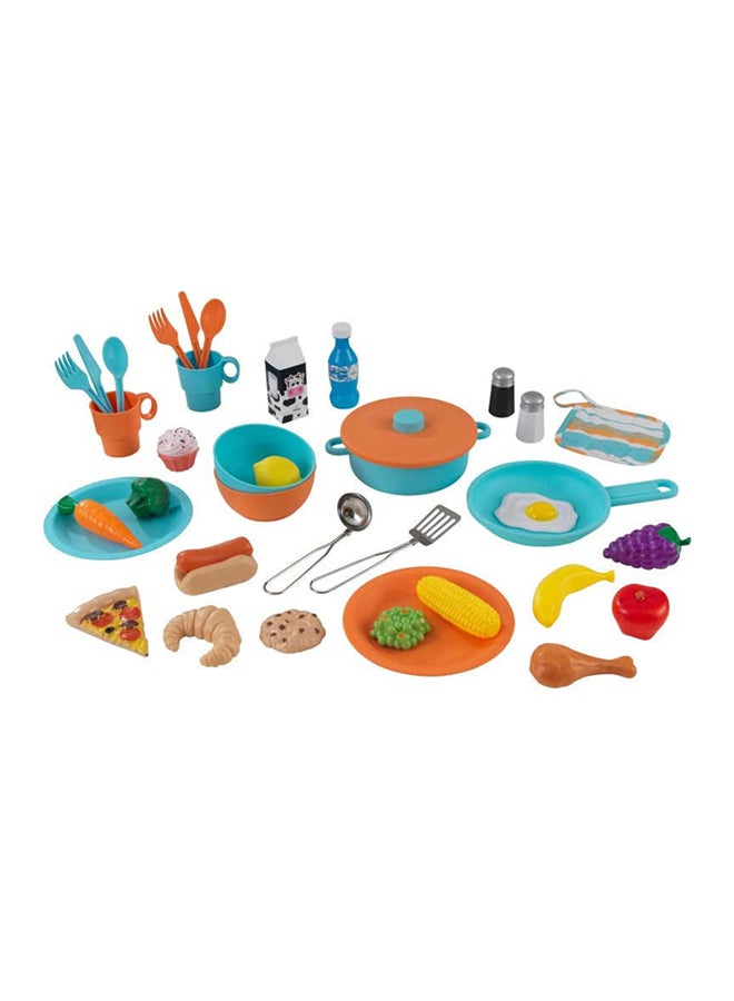 KidKraft 38-Piece All TIme Play Kitchen With Accessories Set 53370  - Image 2