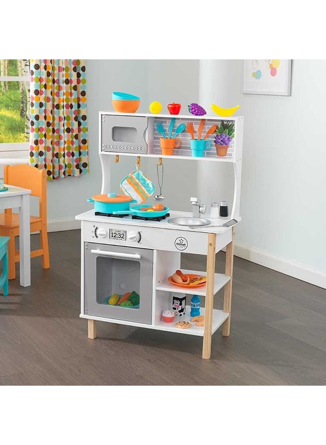 KidKraft 38-Piece All TIme Play Kitchen With Accessories Set 53370  - Image 4