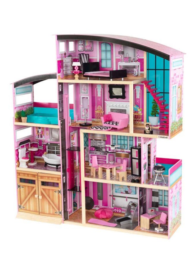 KidKraft Shimmer Mansion Dollhouse 65949 - Image 2