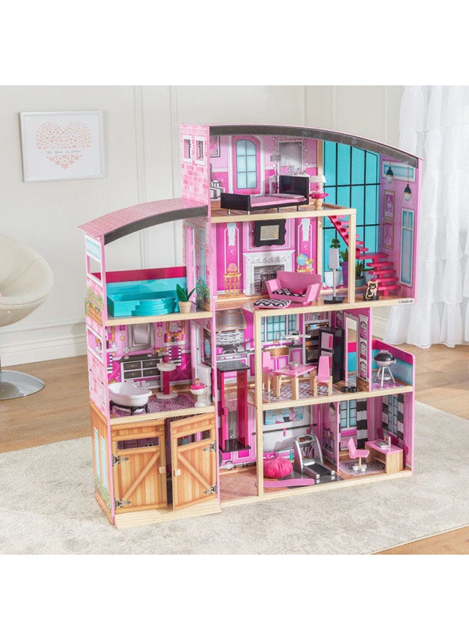 KidKraft Shimmer Mansion Dollhouse 65949 - Image 3