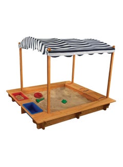 KidKraft Outdoor Sandbox With Canopy 165  - Image 1