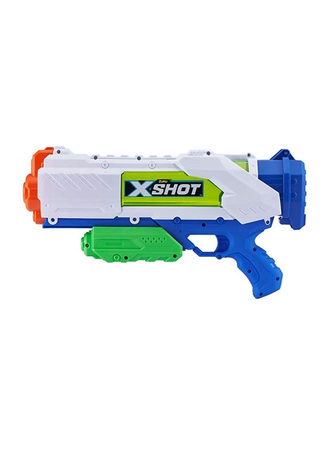 x_shot مسدس ماء وارفير سريع التعبئة بطول 40 سنتيمتر 16.54x3.35x10.63بوصة - Image 1
