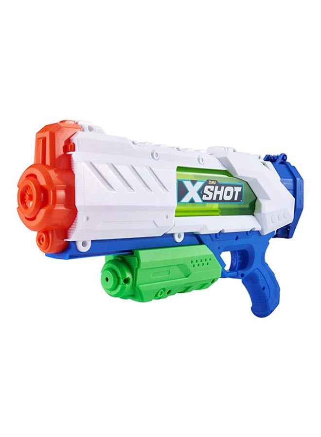 x_shot مسدس ماء وارفير سريع التعبئة بطول 40 سنتيمتر 16.54x3.35x10.63بوصة - Image 2