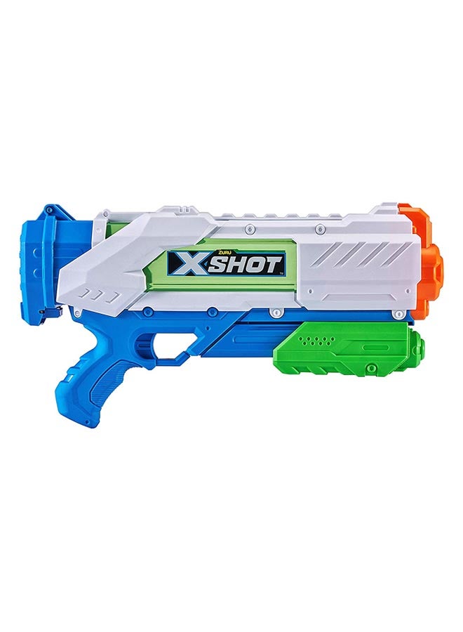 x_shot مسدس ماء وارفير سريع التعبئة بطول 40 سنتيمتر 16.54x3.35x10.63بوصة - Image 3