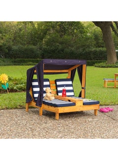 KidKraft Double Chaise Lounger With Cupholder  - Image 2