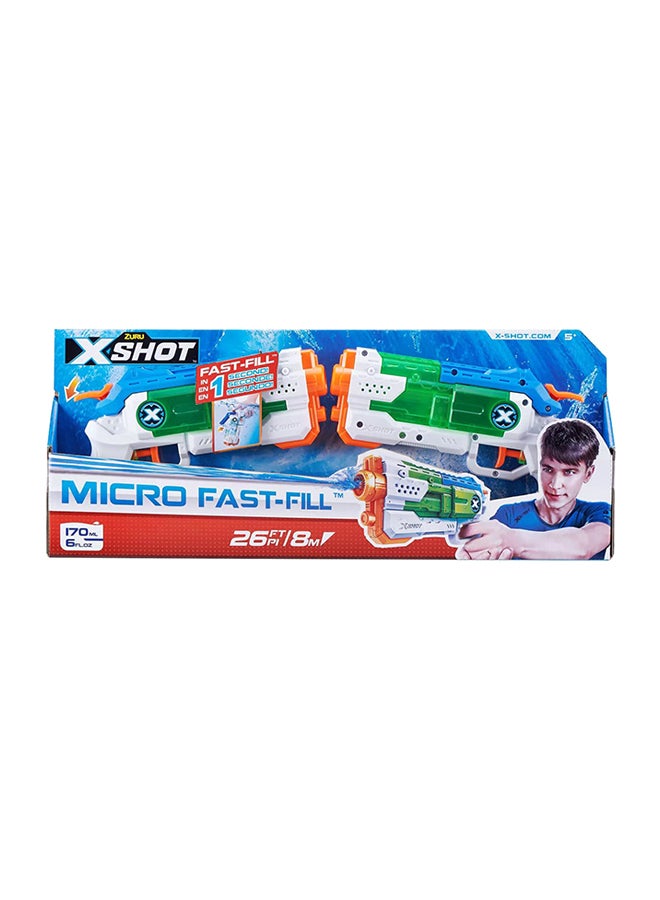 Fast Fill Water Gun Set 16.54x3.35x10.63inch