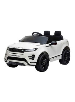 Megastar Range Rover Electric Ride On Car White 110x69x56.5cm  - Image 1
