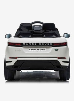 Megastar Range Rover Electric Ride On Car White 110x69x56.5cm  - Image 4