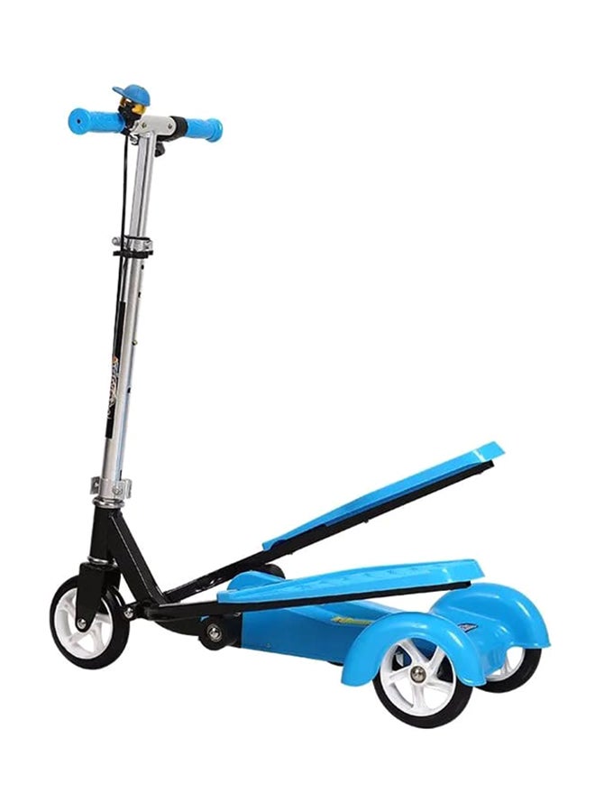Megastar 3-Wheels Wings Scissor Scooter With Bell And Hand Brake Multicolour - Image 3