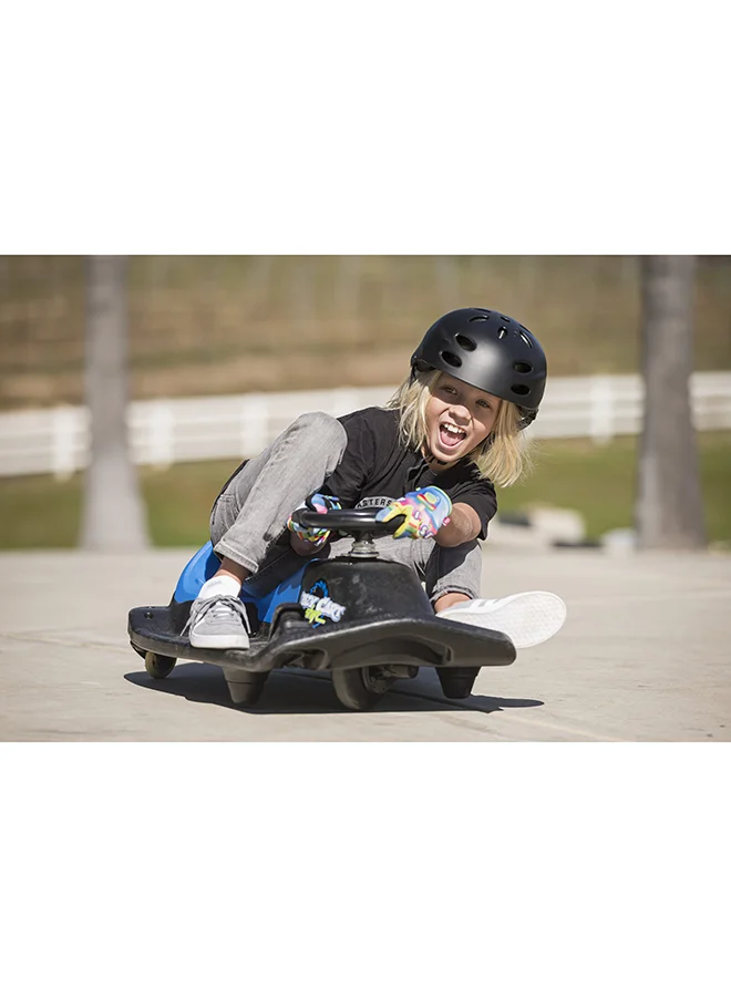 Razor Razor Crazy Cart Shift - Electric Go Kart for Kids 6+ with 360° Auto Drift Steering, 8 mph Max Speed, Low Speed Setting & 40 Minute Ride Time, 5 Mile Range, Ride On with 12V 5Ah Battery - Black & Blue Multicolour ‎77.1x52.5x32.5cm