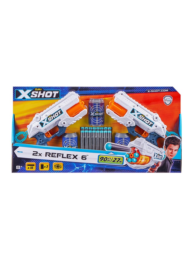 x_shot حزمة لعبة إكسل ريفلكس 6 الثنائية - Image 1