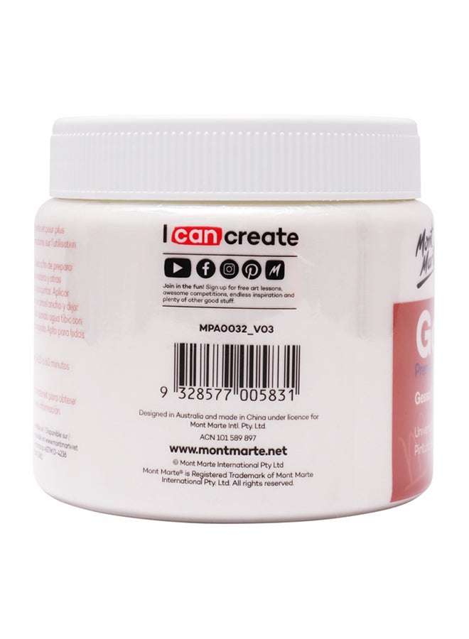 Mont Marte - Gesso Universal Primer White - Image 1