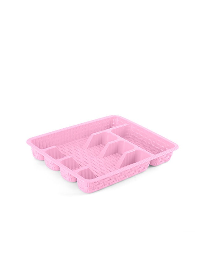 El Helal & Golden Star - Cutlery Drawer Ratan Rose 18 x 13 x 2cm - Image 1