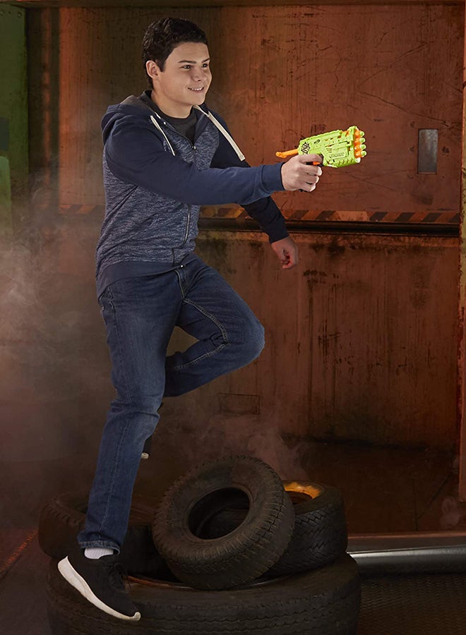 NERF - Zombie Strike Quadrot Blaster With Dart - Image 1