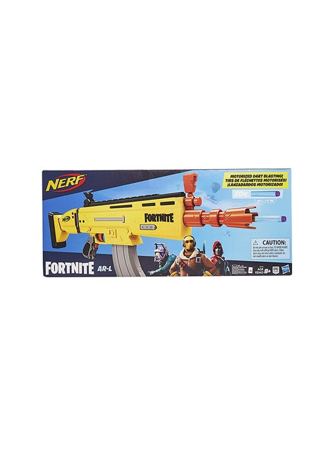 Fortnite AR-L Elite Dart Blaster - Motorized Toy Blaster, 20 Official Fortnite Elite Darts, Flip Up Sights - for Youth, Teens, Adults 6.68x78.74x33.66cm