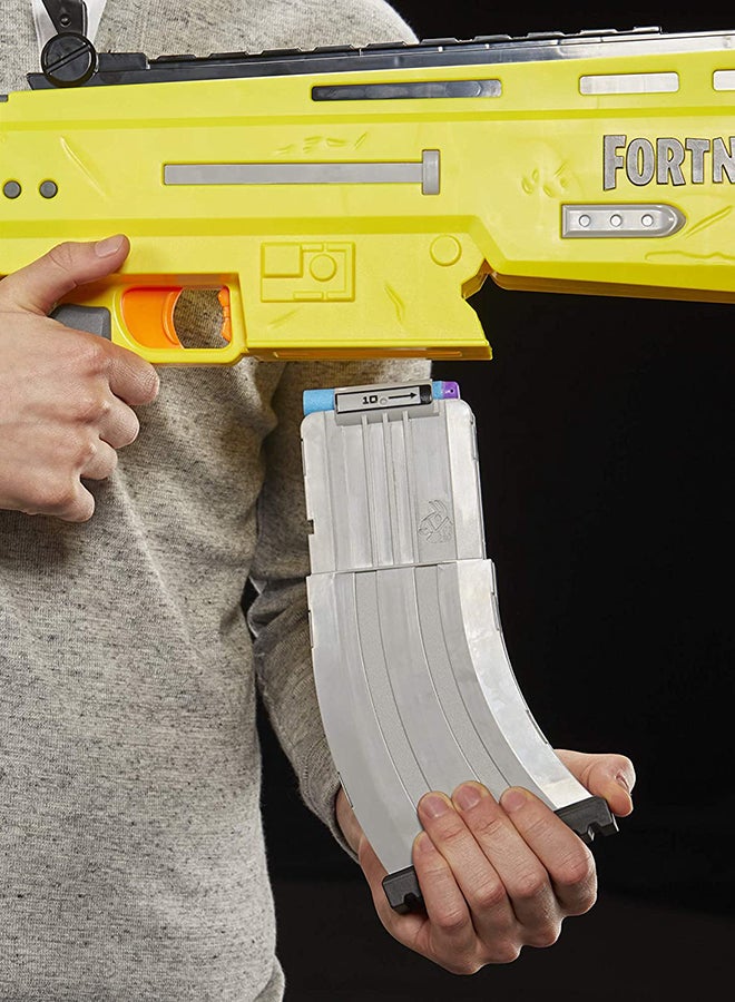 NERF - Nerf - Fortnite Ar-L Elite Dart Blaster 6.68x78.74x33.66cm - Image 1
