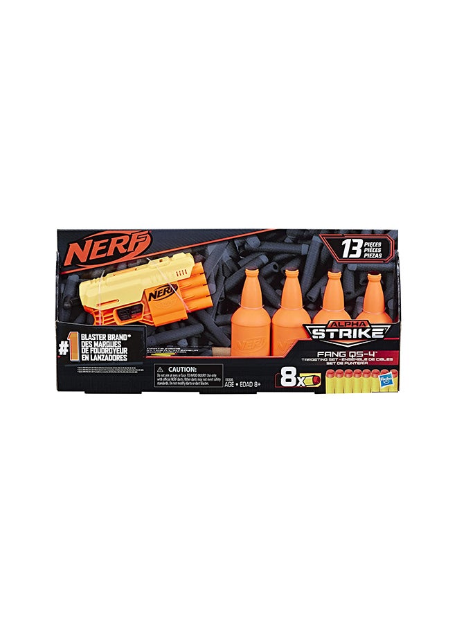 نيرف طقم مسدس تسديد فانج QS-4 مكون من 13 قطعة - Image 2