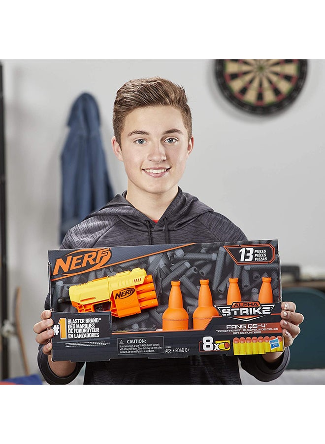 نيرف طقم مسدس تسديد فانج QS-4 مكون من 13 قطعة - Image 4