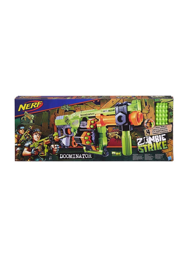NERF - Zombie Strike Doominator Blaster With Dart - Image 1