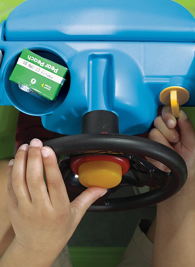 Step2 - Cute Kids Sliding Car Cozy Coupe Ride-On Toy Toddler Push And Buggy Includes Working Doors Steering Wheel 73X47X87cm - Image 1