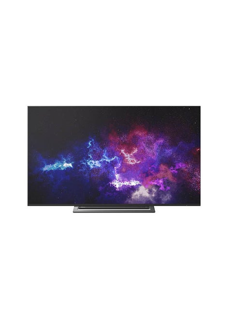 TOSHIBA 4K Smart Frameless LED TV 65 Inch With Android System, WiFi Connection, 3 HDMI and 2 USB Inputs  - WE Offer (200 GB Free for 3 Months) 65U7950EA-S Black