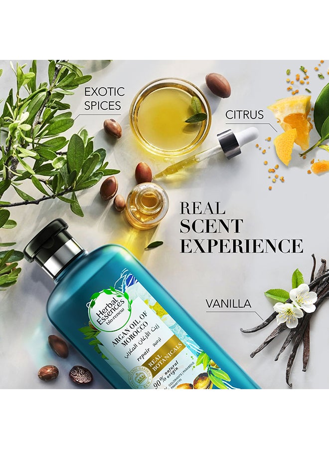 Herbal Essences - Shampoo And Conditioner With Argan Oil Of Moroco 400ml Pack Of 3 - Image 1