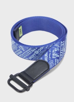 SEMIR Neutral Ribbon Printed Belt Blue  - Image 1