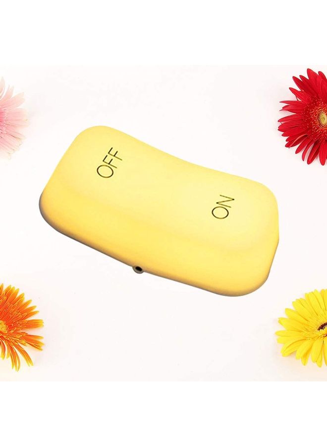 Sunshine ON/OFF Switch Light Rechargeable Table Lamp Yellow - Image 2