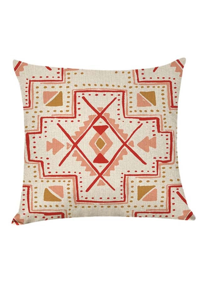 شاربدو وسادة ديكورٍ لينةٍ بطبعة متعدد الألوان 45 x 45سم