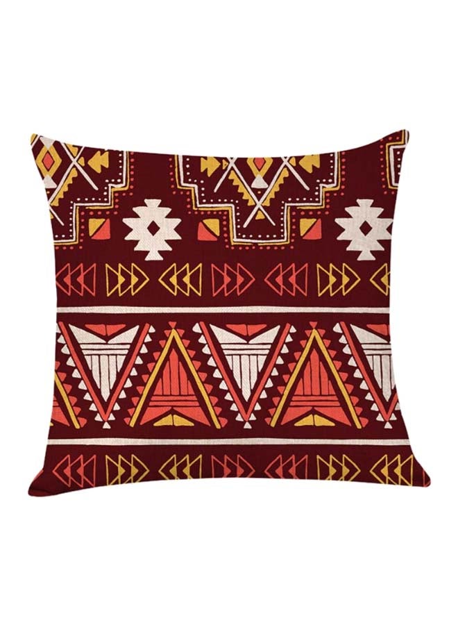 شاربدو وسادة ديكورٍ لينةٍ بطبعة متعدد الألوان 45 x 45سم