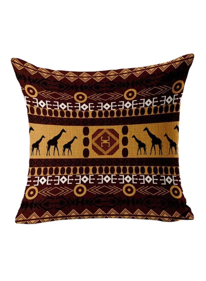Sharpdo Decorative Printed Soft Pillow Multicolour 45 x 45cm