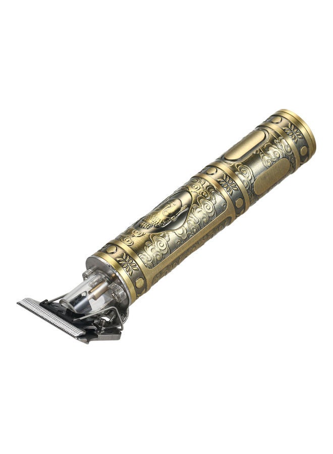 ماكينة قص شعر احترافية قابلة للشحن بشفرة على شكل حرف T متعدد الألوان 19 x 5.50 x 15.50سم - Image 3