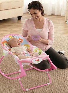 Cool Baby Infant To Toddler Rocker - Pink  - Image 2