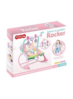 Cool Baby Infant To Toddler Rocker - Pink  - Image 3