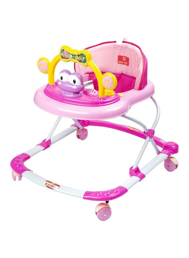BABY PLUS Comfortable Baby Walker - Pink - Image 2