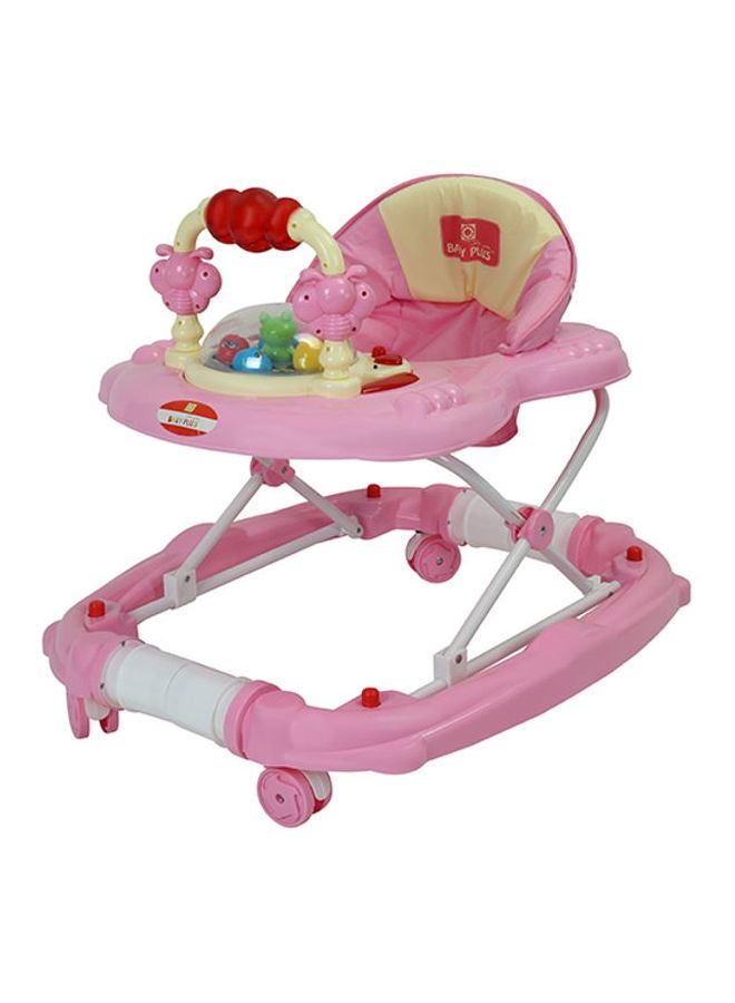 BABY PLUS - Baby Height Adjustable Walker With Music And Toys Play Tray From 6 Months To 18 Months - Image 1