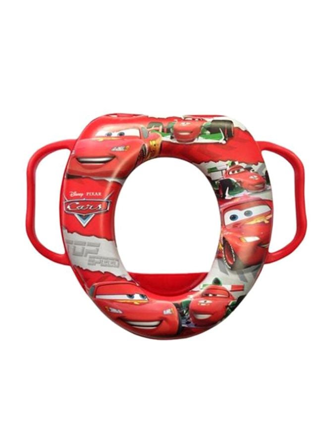 keeeper Disney Cars Toilet Training Seat With Support Handles - Red - Image 1