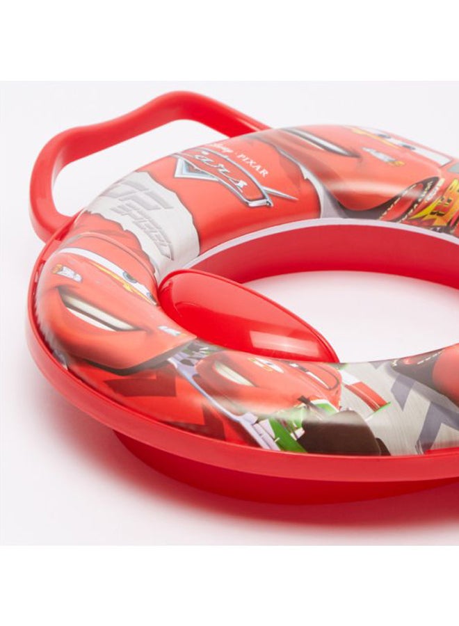 keeeper Disney Cars Toilet Training Seat With Support Handles - Red - Image 3