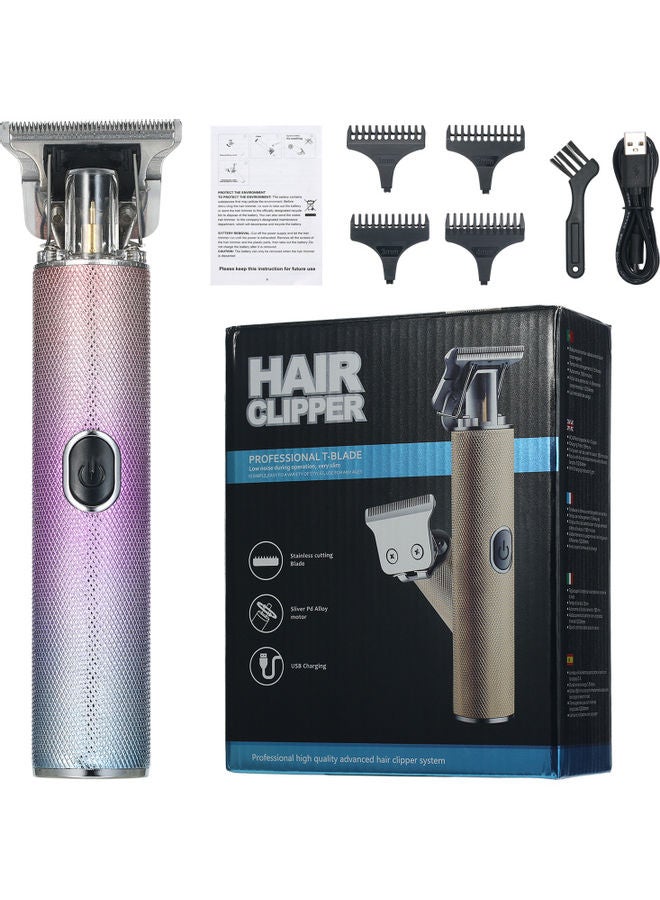 Professional T-Blade Rechargeable Hair Clipper Multicolour 19 x 5.50 x 15.50cm - Image 1