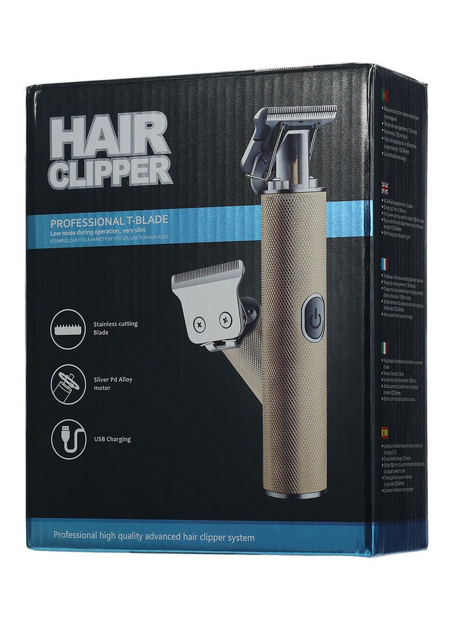 Professional T-Blade Rechargeable Hair Clipper Multicolour 19 x 5.50 x 15.50cm - Image 4