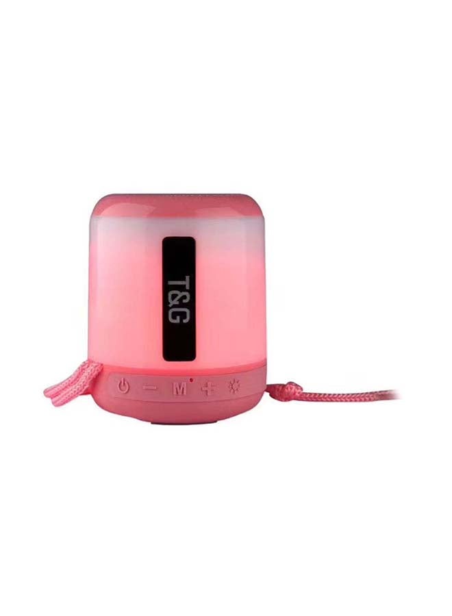 T&G Mini Portable Subwoofer Bluetooth Speaker Pink - Image 1