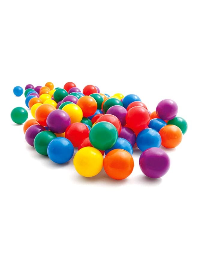 INTEX 100-Piece Fun Toy Balls 2x2inch - Image 1